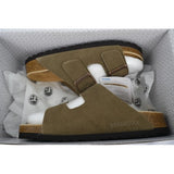 Birkenstock Boston Soft Footbed Slippers Grayish Green