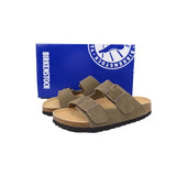 Birkenstock Boston Soft Footbed Slippers Grayish Green