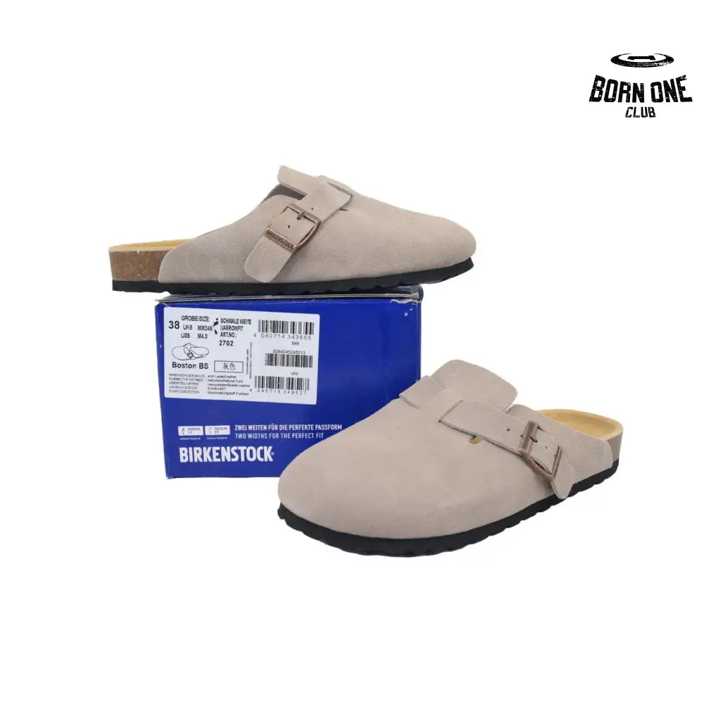 Birkenstock Boston Soft Footbed Grey