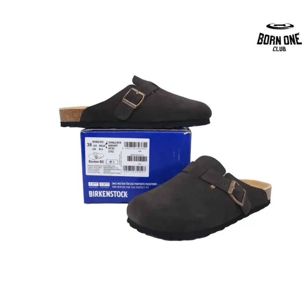 Birkenstock Boston Soft Footbed Mocha