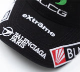 Boné Balenciaga Extreme Paris Cap in Black Ajustável