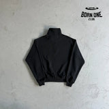 Broken Planet Basics Quarter Zip Jumper Sweater