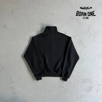 Broken Planet Basics Quarter Zip Jumper Sweater