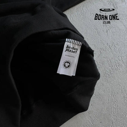 Broken Planet Basics Quarter Zip Jumper Sweater