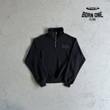 Broken Planet Basics Quarter Zip Jumper Sweater
