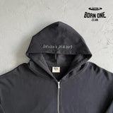 Broken Planet Double Zip Basic Cardigan Hoodie