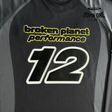 Broken Planet Football Long Sleeve Tee