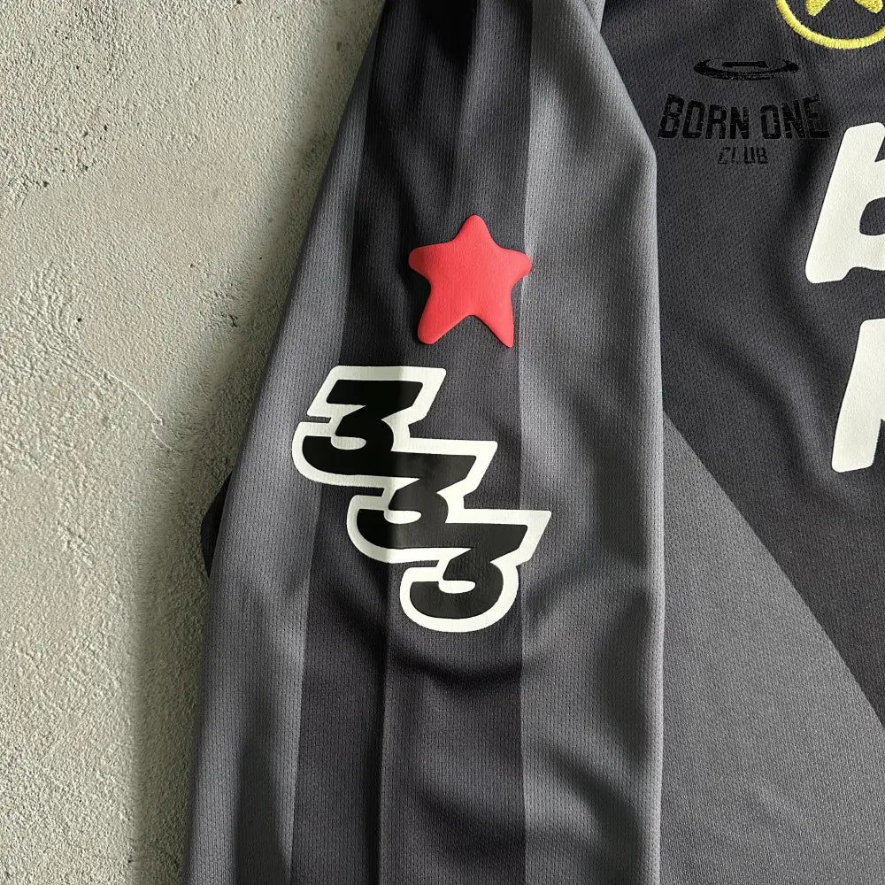 Broken Planet Football Long Sleeve Tee
