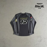 Broken Planet Football Long Sleeve Tee