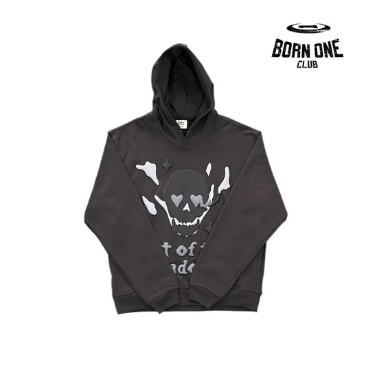Broken Planet Heart Skull Hoodie
