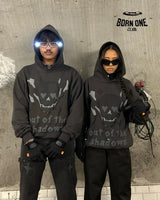 Broken Planet Heart Skull Hoodie