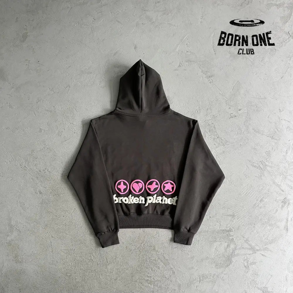 Broken Planet Hearts Are Made To Be Broken Hoodie