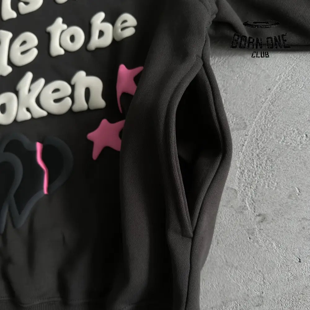 Broken Planet Hearts Are Made To Be Broken Hoodie