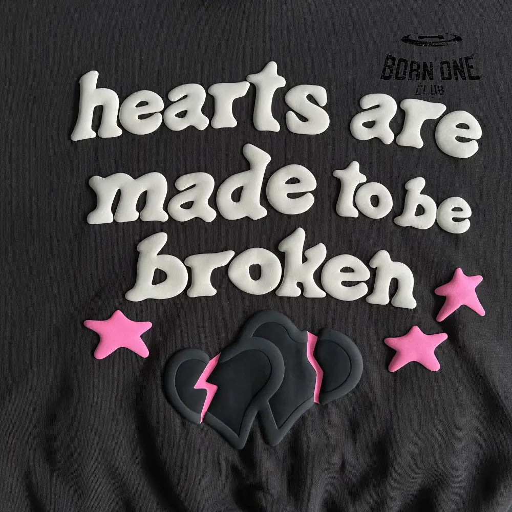 Broken Planet Hearts Are Made To Be Broken Hoodie