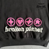 Broken Planet Hearts Are Made To Be Broken Hoodie