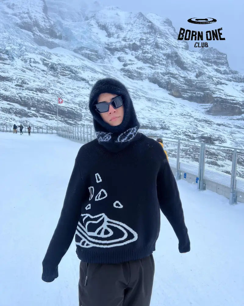 Broken Planet Knitted Sweater