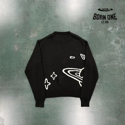 Broken Planet Knitted Sweater