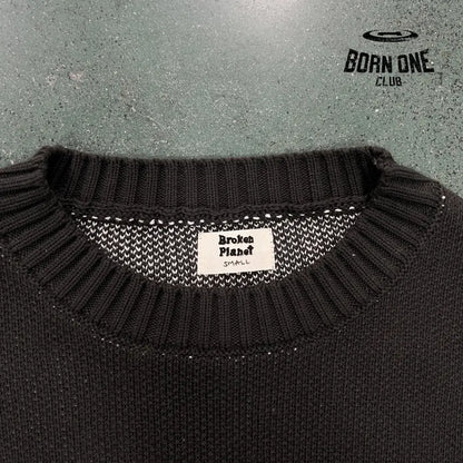 Broken Planet Knitted Sweater
