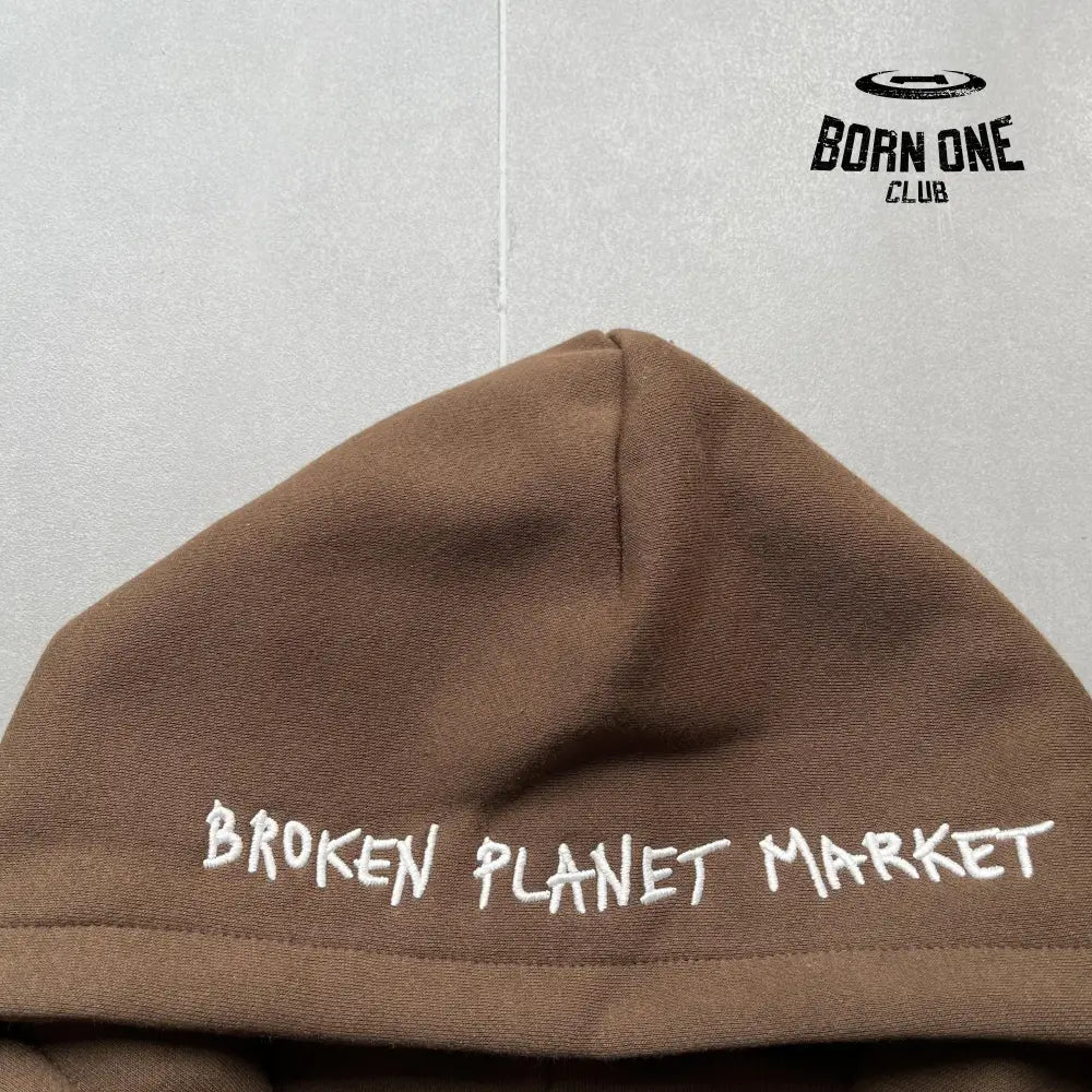 Broken Planet Market Arctic Zip Up Hoodie