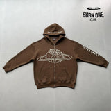 Broken Planet Market Arctic Zip Up Hoodie