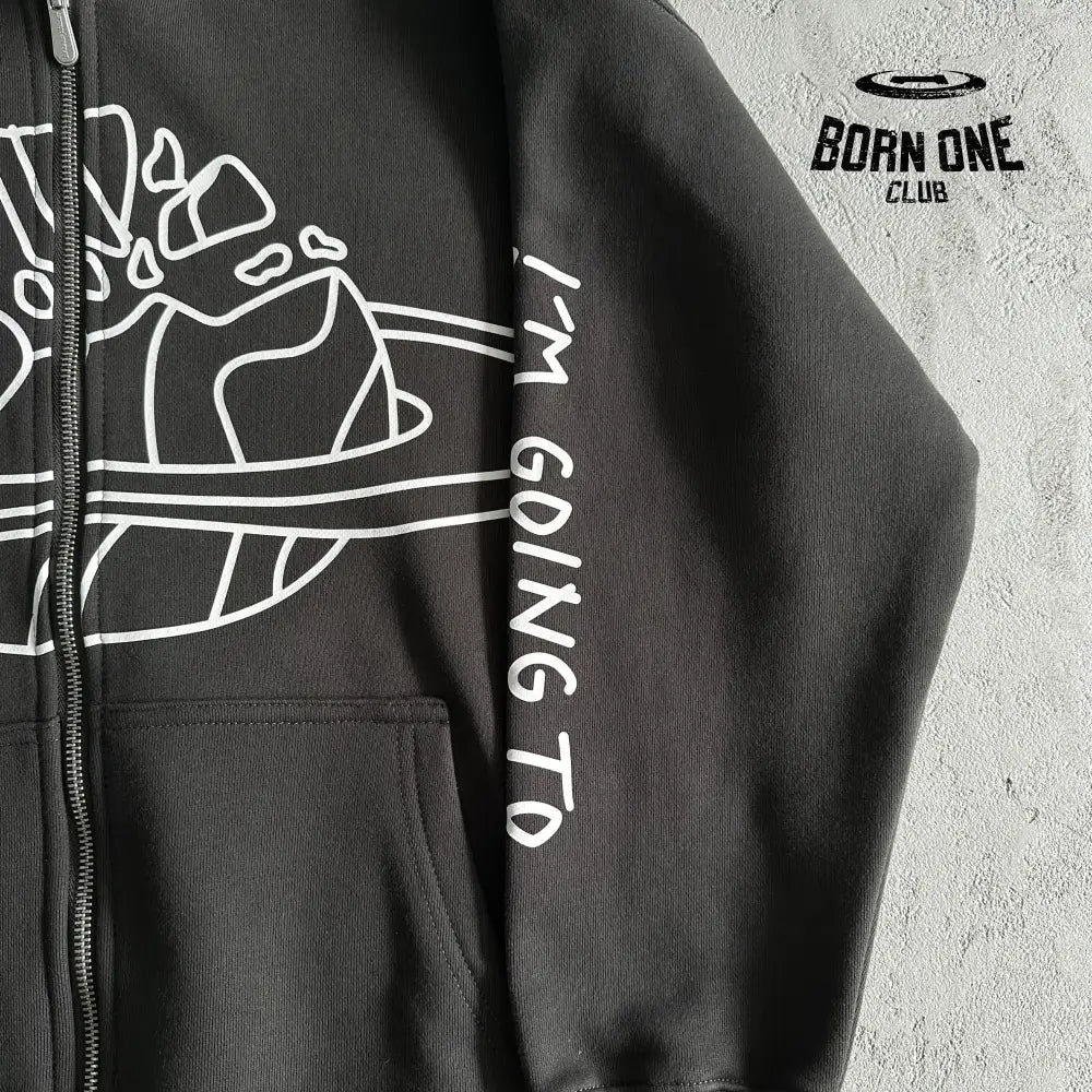 Broken Planet Outer Space Zip Up Hoodie