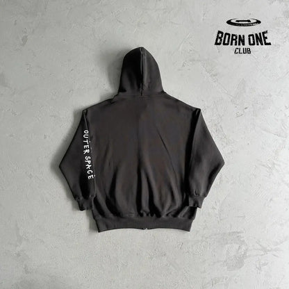 Broken Planet Outer Space Zip Up Hoodie