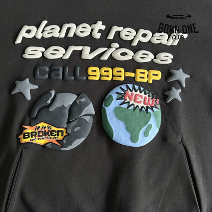 Broken Planet Repair Services Hoodie