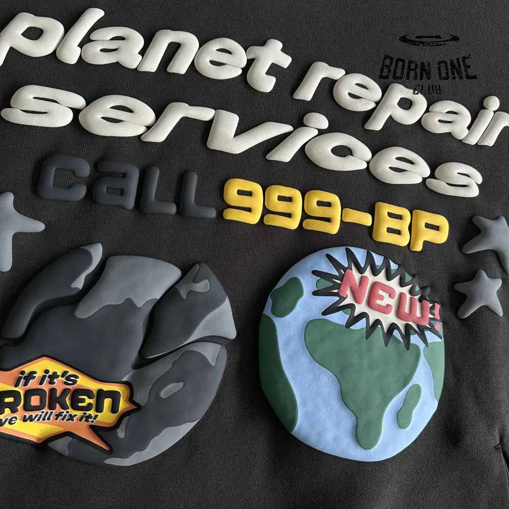 Broken Planet Repair Services Hoodie