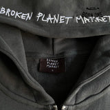 Broken Planet Skeleton Zip Up Hoodie