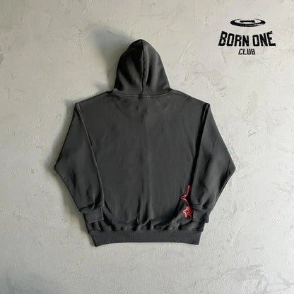 Broken Planet Skeleton Zip Up Hoodie