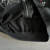 Broken Planet Skeleton Zip Up Hoodie