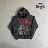 Broken Planet Skeleton Zip Up Hoodie