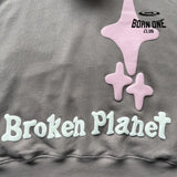 Broken Planet Skin Pink Cactus Hoodie