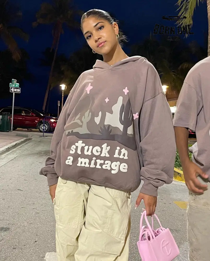 Broken Planet Skin Pink Cactus Hoodie