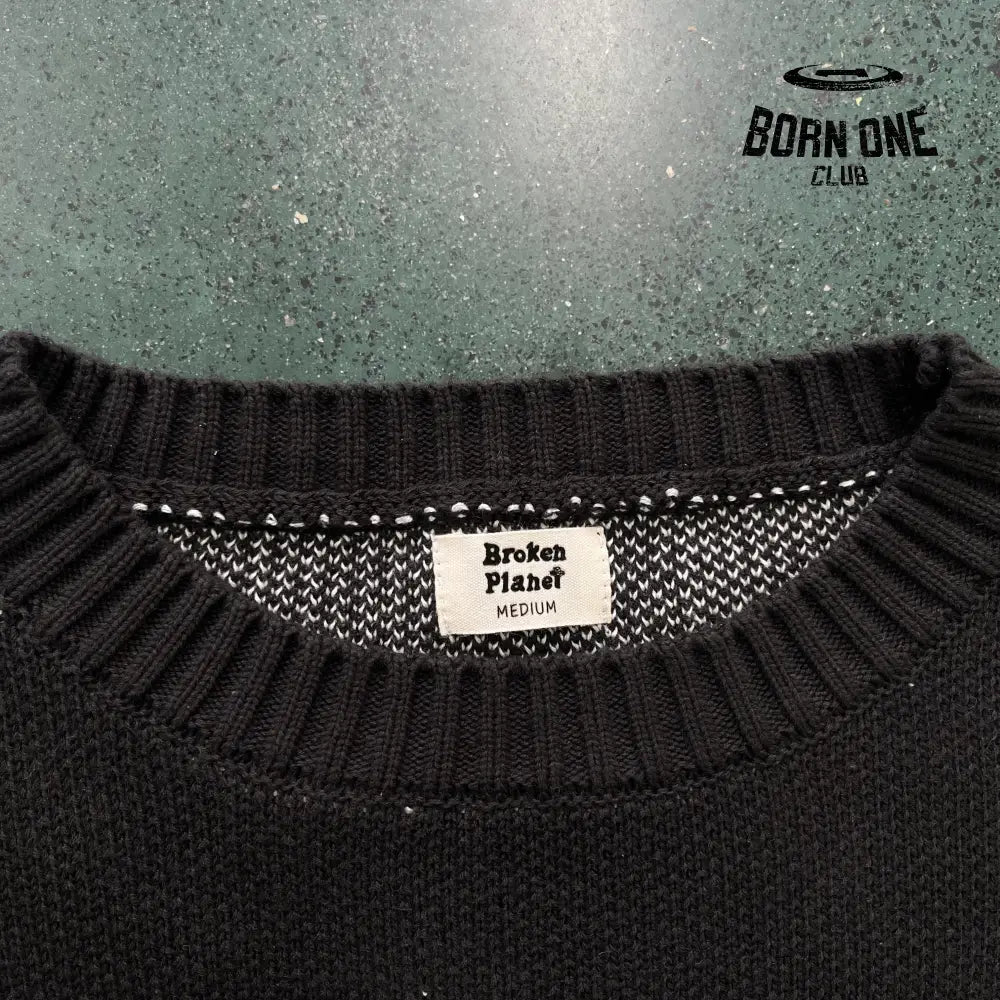 Broken Planet Skull Heart Sweater
