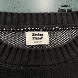 Broken Planet Skull Heart Sweater