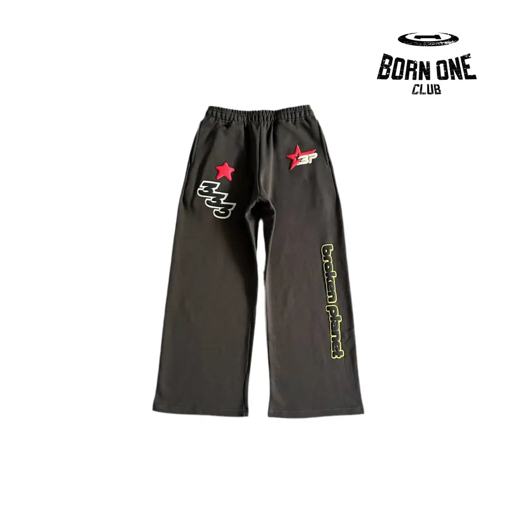 Broken Planet SOOT BLACK Matching Pants