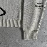 Broken Planet Sweater-Bone