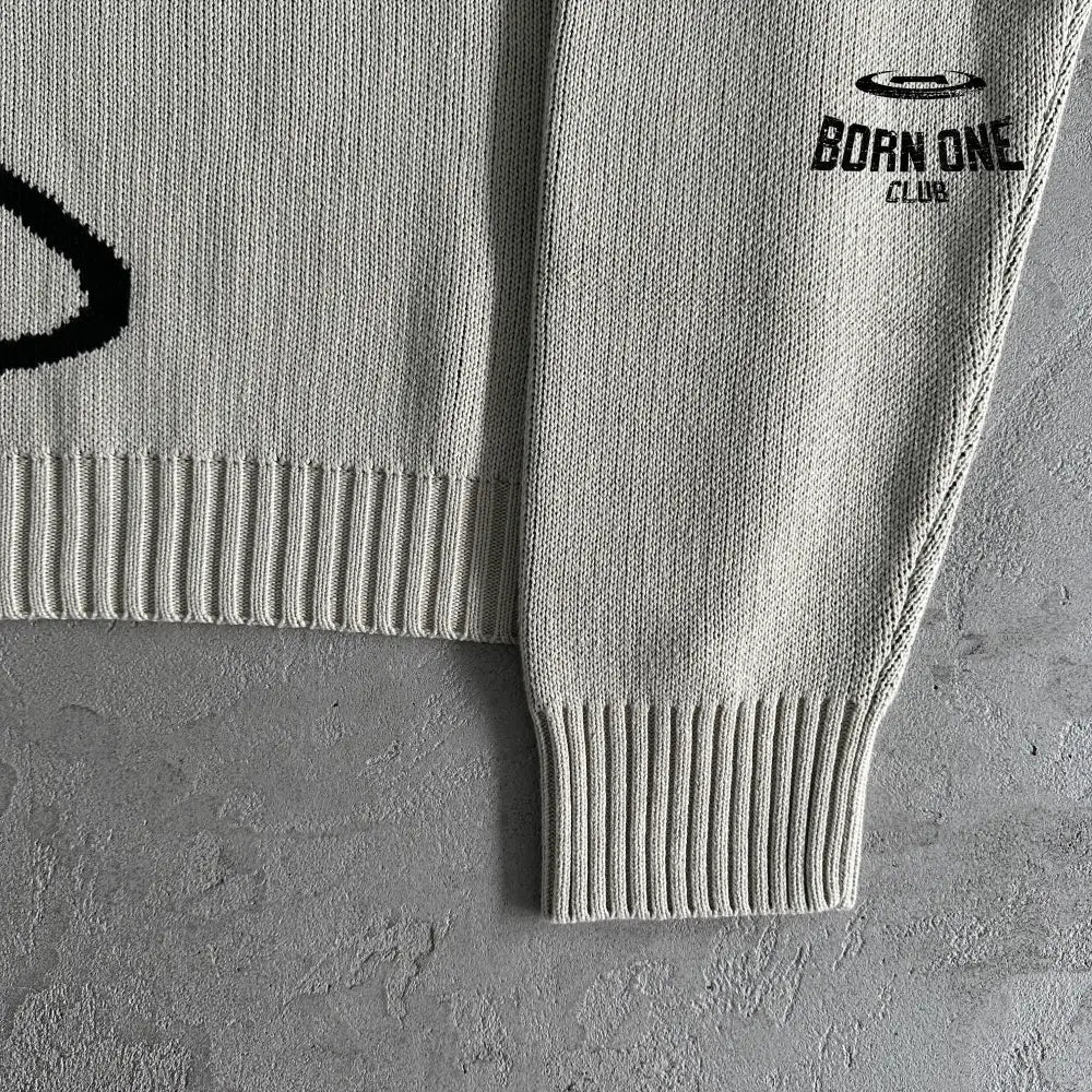 Broken Planet Sweater-Bone