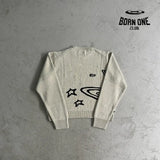 Broken Planet Sweater-Bone