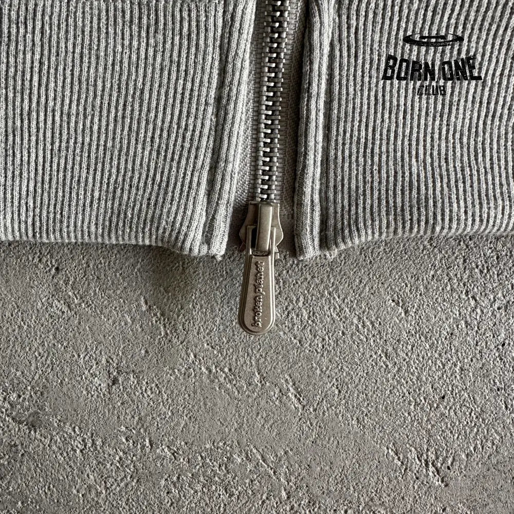 Broken Planet Womens Basics Cropped Zip Up Hoodie