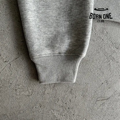 Broken Planet Womens Basics Cropped Zip Up Hoodie