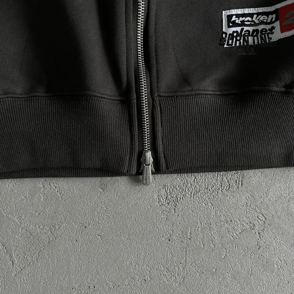 Broken Planet Zip Up Hoodie