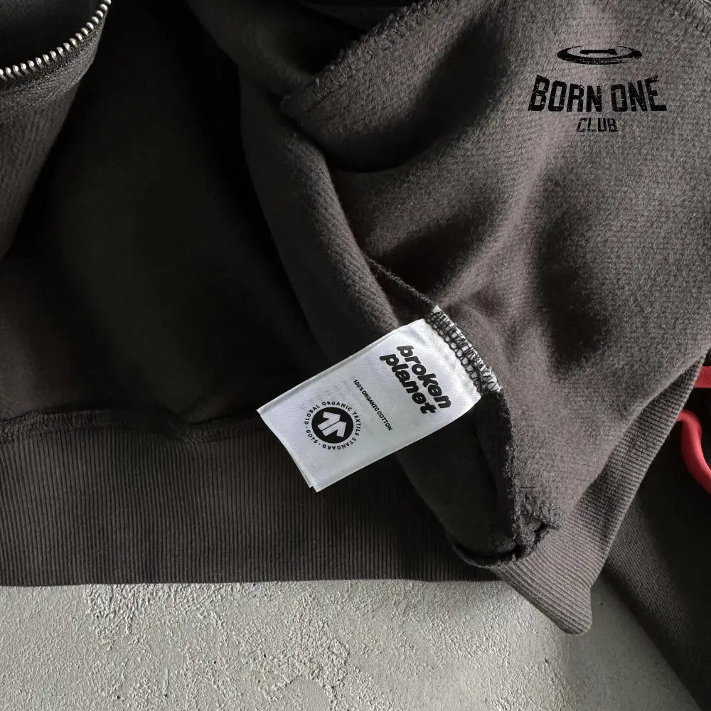 Broken Planet Zip Up Hoodie