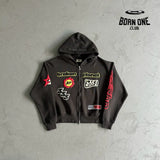 Broken Planet Zip Up Hoodie