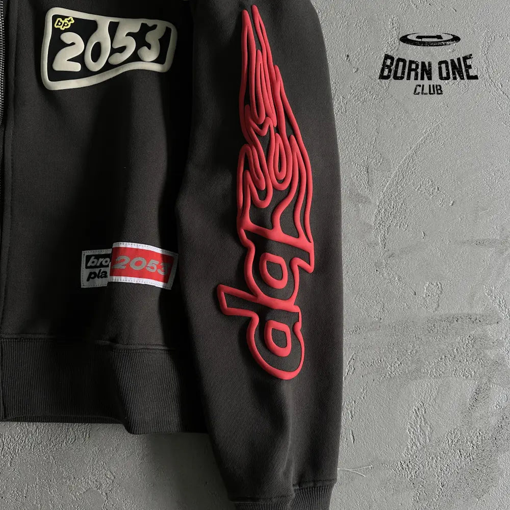 Broken Planet Zip Up Hoodie