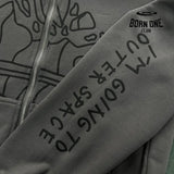 Broken Planet Planet Zip Up Hoodie