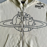 Broken Planet Planet Zip Up Hoodie