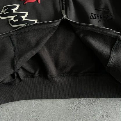 Broken Planet Zip Up Hoodie