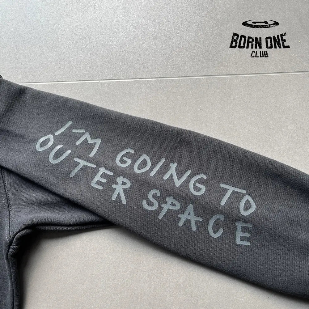 Broken Planet Planet Zip Up Hoodie Grey